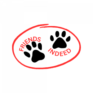 Friends InDeed Dog Rescue Charity Logo